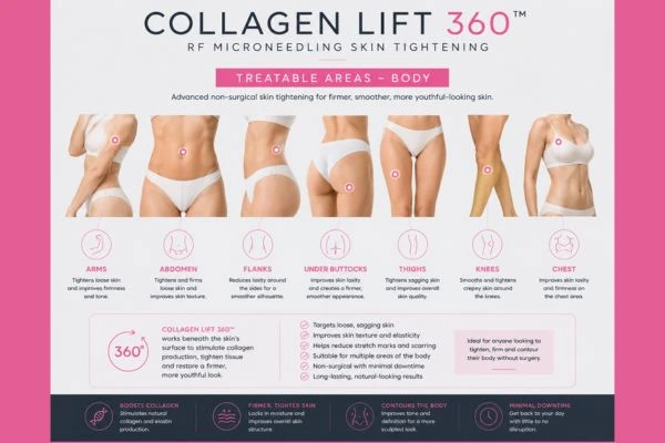 Collagen Lift 360 Gosport  for areas of the body.