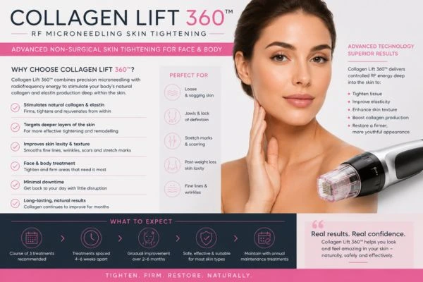 The benefits of Collagen Lift 360 Gosport 