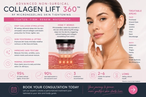 Book in Collagen Lift 360 Gosport  today