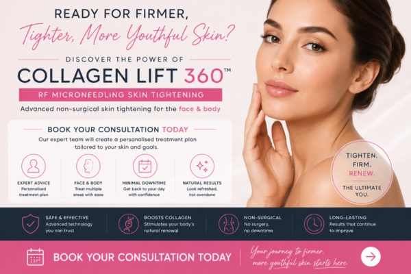 Book your collagen lift 360 Gosport  today